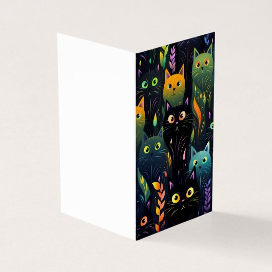 Niedliche Chat-Karte (Vorderseite)