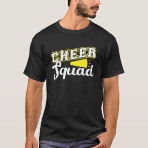 Niedliche Cheerleader Art Women Girls Cheer Squad T-Shirt
