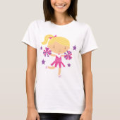 Niedliche Cheerleader T-Shirt (Vorderseite)