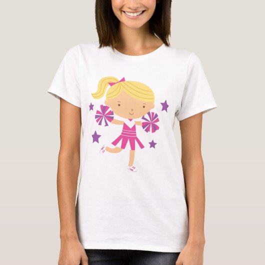 Niedliche Cheerleader T-Shirt (Vorderseite)