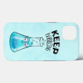 Niedliche Chemie Funny Nerdy Labrador Case-Mate iPhone Hülle (Rückseite (Horizontal))