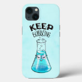 Niedliche Chemie Funny Nerdy Labrador Case-Mate iPhone Hülle (Rückseite)