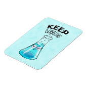 Niedliche Chemie Funny Nerdy Labrador Magnet (Linke Seite)