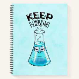 Niedliche Chemie Funny Nerdy Labrador Notizblock