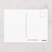 Niedliche Chemie Funny Nerdy Labrador Postkarte (Rückseite)