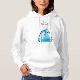 Niedliche Chemie Labrador Kunst Hoodie