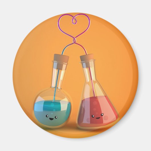 Niedliche Chemie Magnet (Vorne)