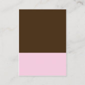 niedliche Cherry-Süßkuchen-Business Karten (Rückseite)