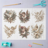 Niedliche Cherub-Uni Seidenpapier (Basteln)