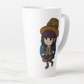 Niedliche Chibi Anime Girl Tasse (Rechte Ecke)