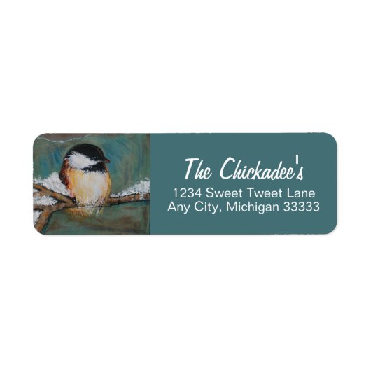 Niedliche Chickadee Art (Vorne)