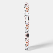 Niedliche Chickadee Bird Berries Blume Case-Mate iPhone Hülle (Rückseite / Links)