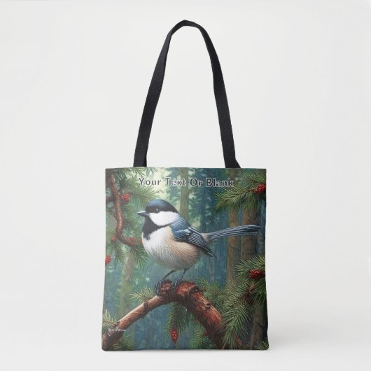 Niedliche Chickadee Tasche (Vorderseite)