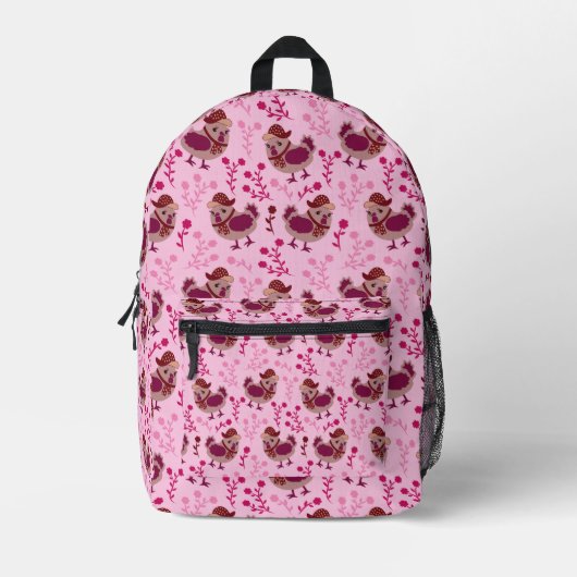 Niedliche Chicks Bedruckter Rucksack (Vorderseite)