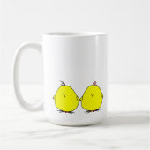 Niedliche Chicks Kaffee Tasse (Links)