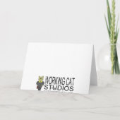 Niedliche Chicks Karte (Rückseite)