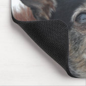 Niedliche Chihuahua-Foto-Mausunterlage Mousepad (Ecke)