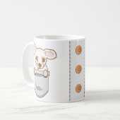 Niedliche Chihuahua für Hunde-Lover-Dog-Trainer Kaffeetasse (Vorderseite Links)