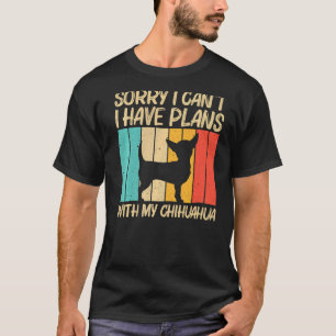 Niedliche Chihuahua für Männer Chihuahua Haustier T-Shirt