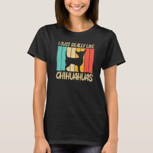 Niedliche Chihuahua für Männer Chihuahua Haustier T-Shirt