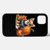 Niedliche Chihuahua im Sweater mit Pumpkins Case-Mate iPhone Hülle (Rückseite (Horizontal))