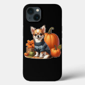 Niedliche Chihuahua im Sweater mit Pumpkins Case-Mate iPhone Hülle (Rückseite)