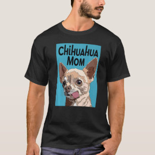 Niedliche Chihuahua-Mama S. für Frauen Chiwawa Mam T-Shirt