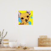 Niedliche Chihuahua-Plakate Poster (Küche)