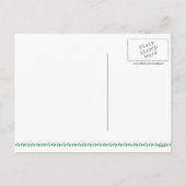 Niedliche Chihuahua Weihnachtspostkarte Feiertagspostkarte (Rückseite)