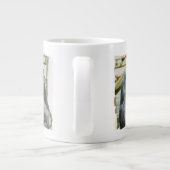 NIEDLICHE CHIMPANZEES Jumbo-Tasse (Rückseite)