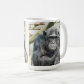 NIEDLICHE CHIMPANZEES KAFFEETASSE (VorderseiteRechts)