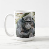 NIEDLICHE CHIMPANZEES KAFFEETASSE (Links)