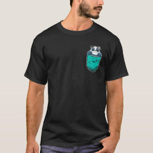 Niedliche China Panda Bear Pocket Tier Niedliche T T-Shirt