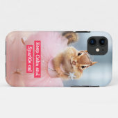 Niedliche Chipmunk-Ballerina im Tutu am Case-Mate iPhone Hülle (Rückseite (Horizontal))