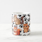 Niedliche Chipmunk-Kaffee-Tasse Kaffeetasse (Mittel)