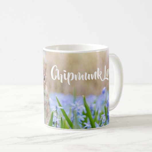 Niedliche Chipmunk-Liebe Kaffeetasse (VorderseiteRechts)