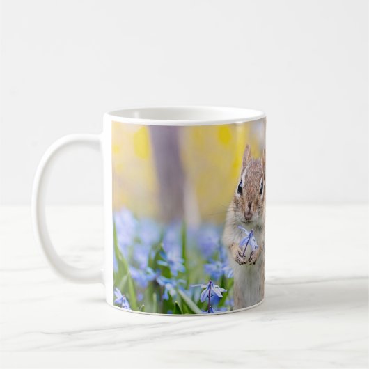Niedliche Chipmunk-Liebe Kaffeetasse (Links)