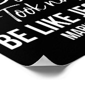 Niedliche Christliche Mama Jesus nahm Nickerchen w Poster (Ecke)