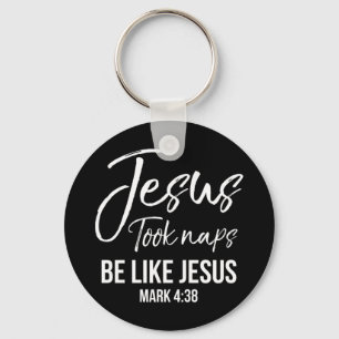 Niedliche Christliche Mama Jesus nahm Nickerchen w Schlüsselanhänger