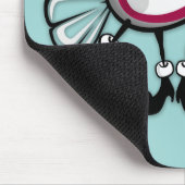 NIEDLICHE CHRISTMAS KANDY FERIEN VERTIKALE MAUSPAD (Ecke)