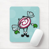 NIEDLICHE CHRISTMAS KANDY FERIEN VERTIKALE MAUSPAD (Mit Mouse)