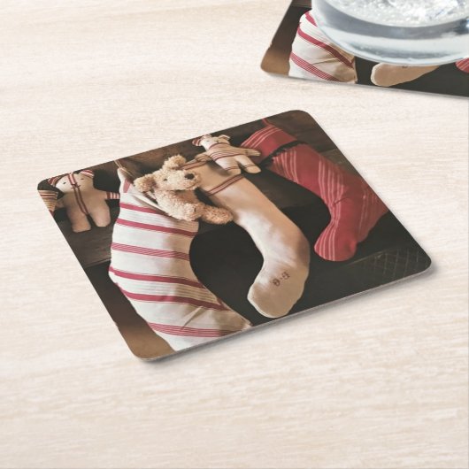 NIEDLICHE CHRISTMAS STRUMPF* UNTERSETZER (angewinkelt)