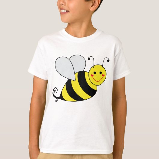 Niedliche Chubby Hummel-Biene T-Shirt (Vorderseite)