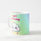 Niedliche Cloud Rainbow-Tasse Kaffeetasse (Vorderseite Links)
