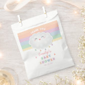 Niedliche Cloud Raindrops Gender Neutral Baby Show Geschenktütchen (Ausgeschnitten)
