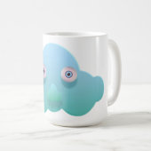 Niedliche Cloudy Classic-Tasse Kaffeetasse (VorderseiteRechts)