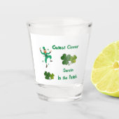 Niedliche Clover Dancin Schnapsglas (Vorderseite)