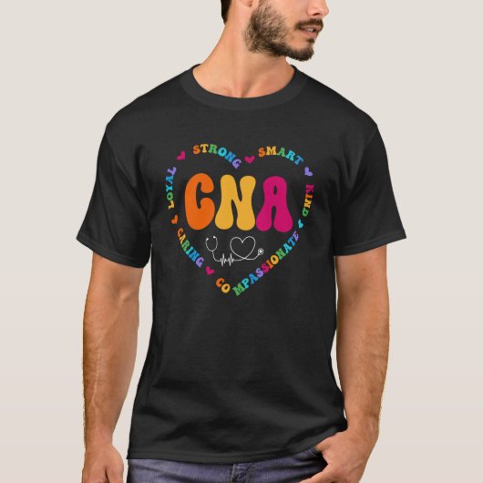 Niedliche CNA-Krankenpflege T-Shirt (Vorderseite)