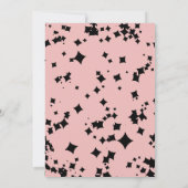 Niedliche Cocktails Halloween-Dusche Einladungen (Rückseite)