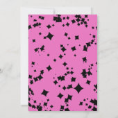 Niedliche Cocktails Halloween-Dusche Einladungen (Rückseite)